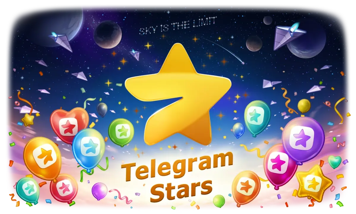 خرید تلگرام استارز (Telegram Stars)  – فعال‌سازی فوری